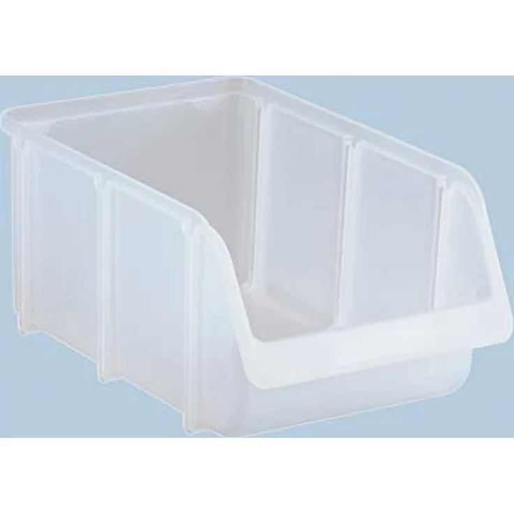 hünersdorff Sichtbox - Stapelbox - Lagerbox in Größe 4, stapelbar, Farbe: Transparent - Preisvergleich – Bild 2