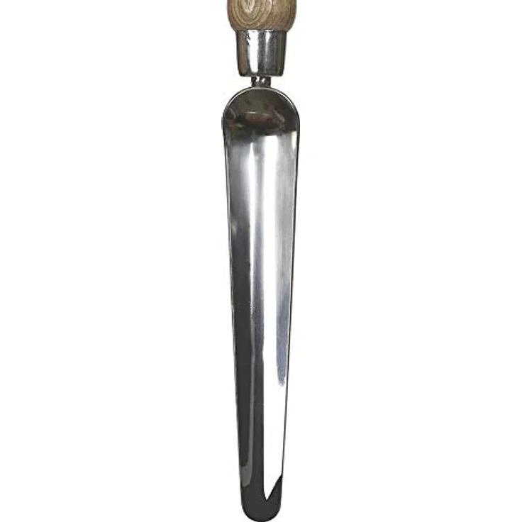Kent & Stowe schmale Pflanzkelle – Handschaufel aus Edelstahl zum Pikieren und Umpflanzen, Blumen-Kelle mit Griff aus Eschenholz, Länge: 33 cm – Bild 3