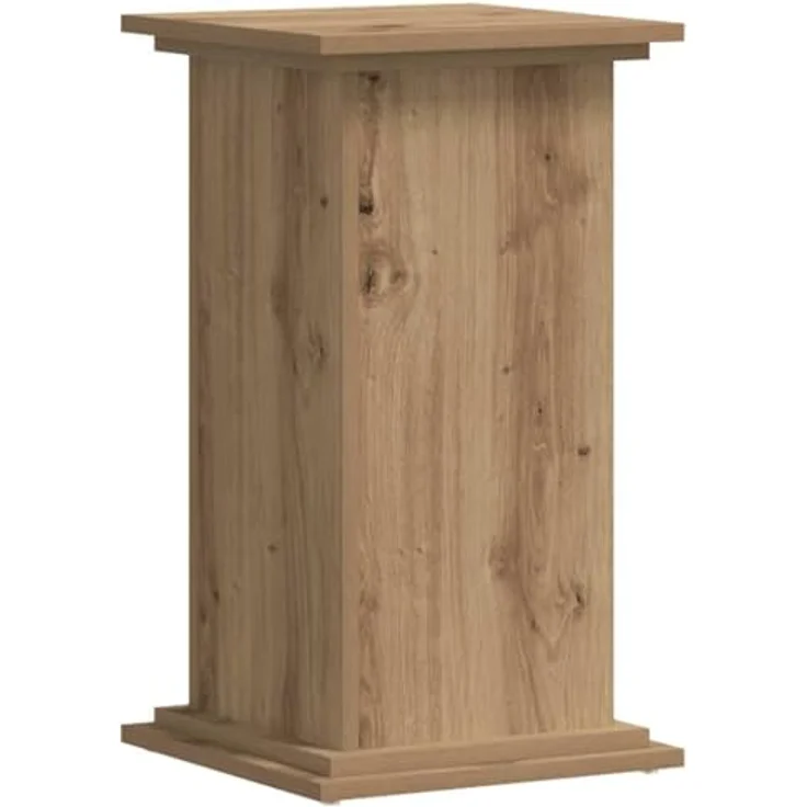 vidaXL Blumenständer Pflanzenständer Artisan-Eiche 33x33x60 cm Holzwerkstoff, robust und stabil, zeitloses Design – Bild 8