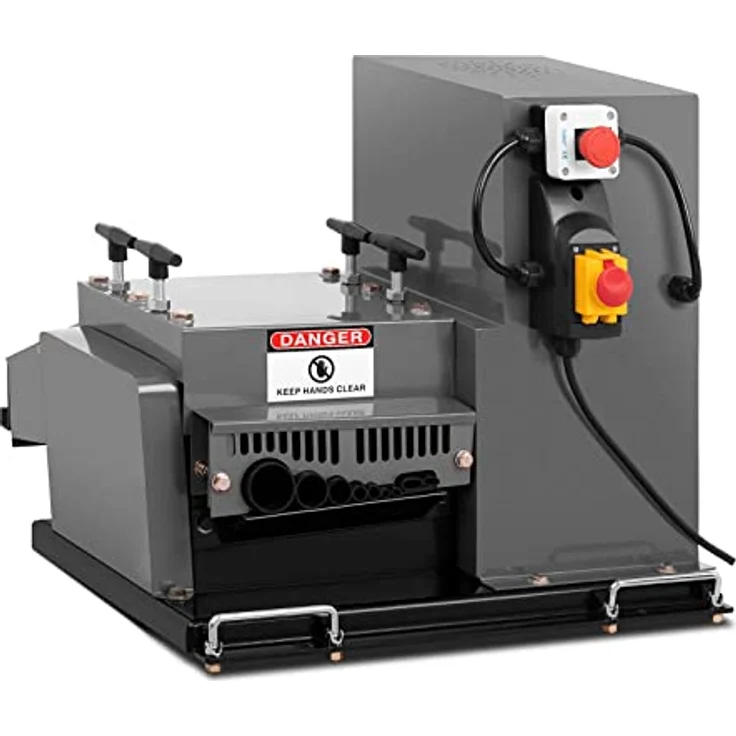MSW Abisoliermaschine MSW-WIRESTRIPPER-002-1500 Abisoliergerät 1500 W 9 Einschübe Kabelschälmaschine Abisolierer – Bild 1