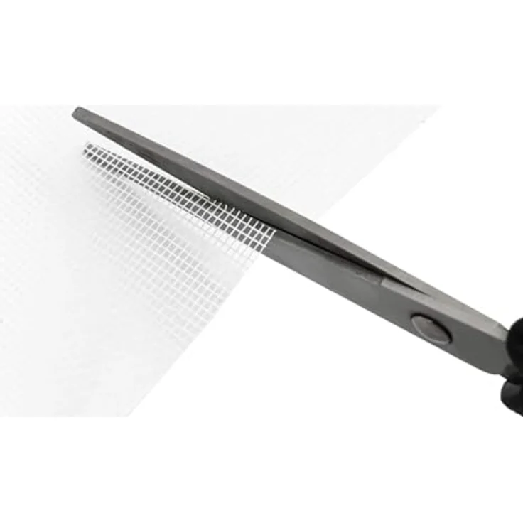 vidaXL Fliegengitter-Gewebe, Insektenschutzgitter aus Glasfaser, 60 x 500 cm, Weiß – Bild 7
