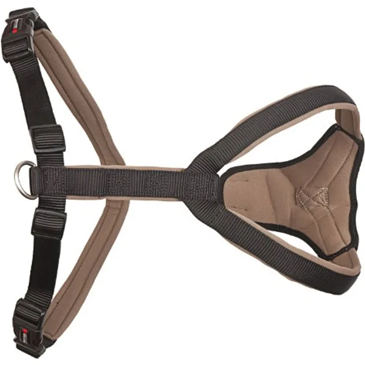 WOLTERS - Geschirr Professional Comfort - 45-50cm x 25mm - schwarz/braun
