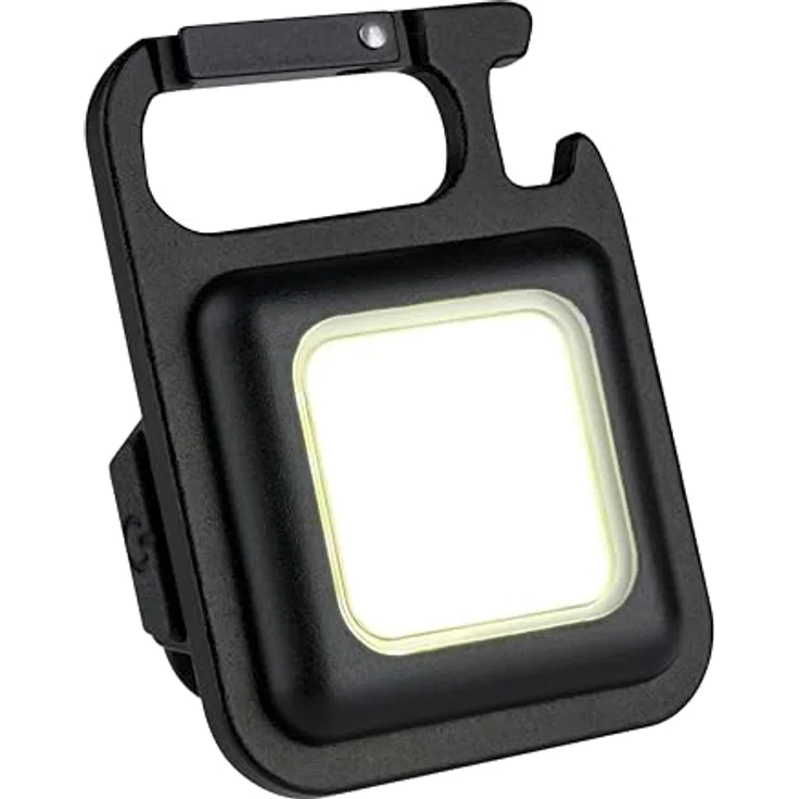 TFA Dostmann Mini LED Arbeitsleuchte COB, 43.2040, Inspektionsleuchte, tragbar, magnetische Werkstattlampe, Outdoor, inkl Flaschenöffner, 6 Watt, 5 Leuchtmodi, schwarz – Bild 5