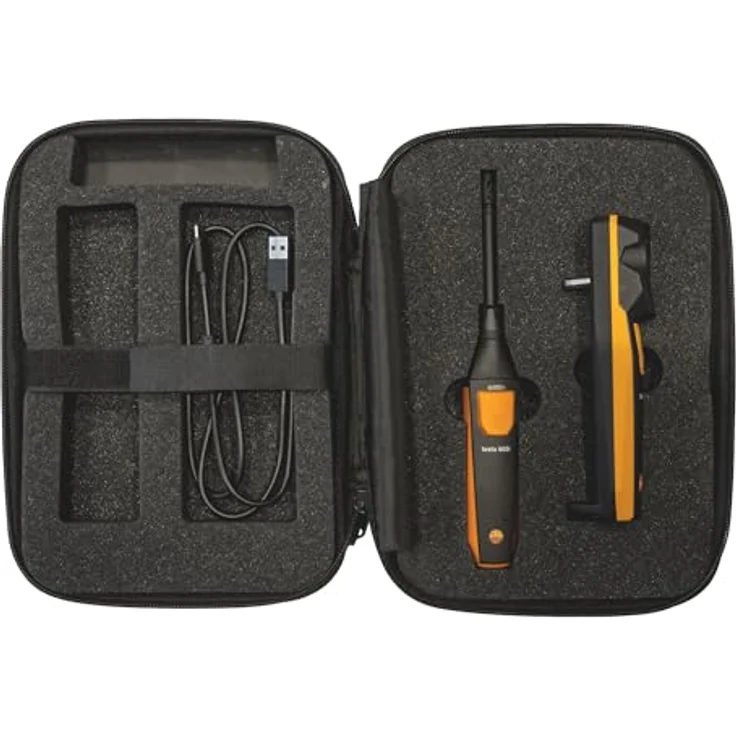 Testo 860i Schimmel-Set, Luftfeuchtemessgerät mit Wärmebildkamera und Hygrometer, 0% rF - 100% rF, inklusive Transporttasche – Bild 3