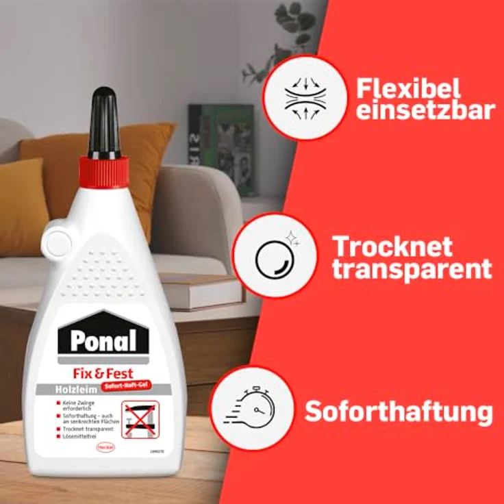Ponal Holzleim Fix & Fest 500 g - Preisvergleich – Bild 3