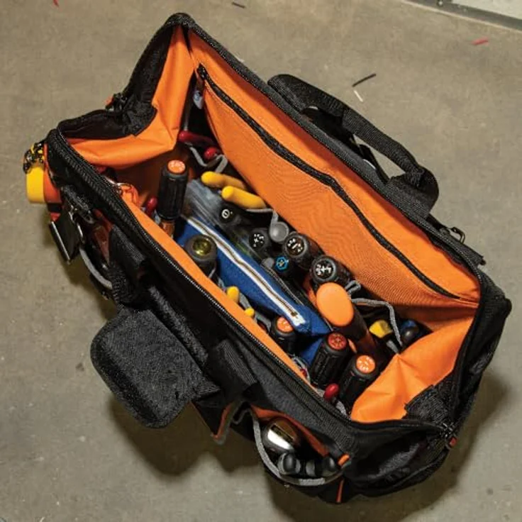 Klein Tools 55469 Fach-Pro Große Offene Werkzeugtasche – Bild 7