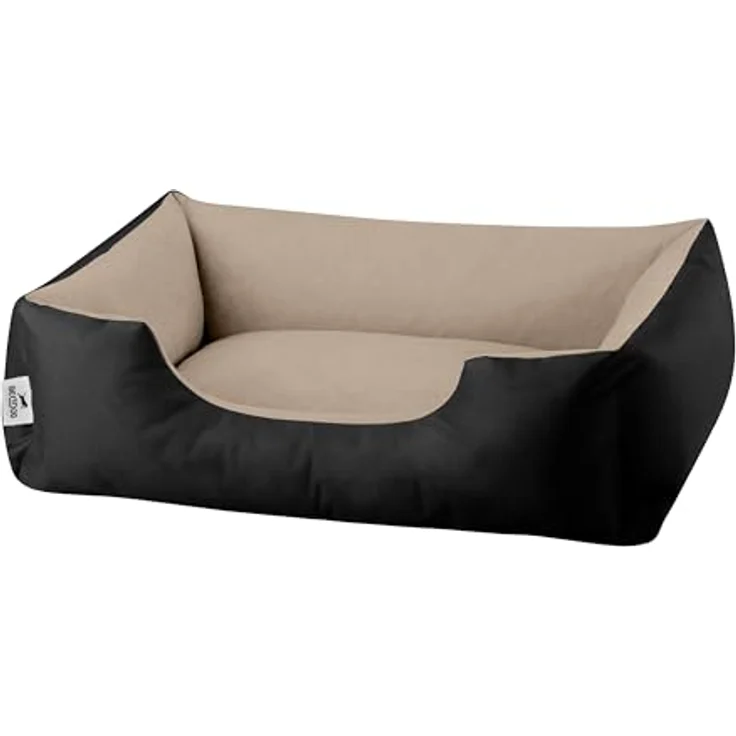 BedDog Hundebett M - Hundekissen - Hundekorb - Hundecouch - Hundesofa - Bezug abziehbar, Waschbar, für Kleine Hunde in verschiedenen Farben – Bild 1