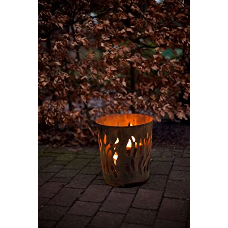 Esschert Design Feuerkorb Rost Rund FF216 – Bild 6