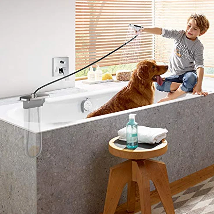 hansgrohe Schlauchbox (sBox) ovales Fertigset, Chrom – Bild 3