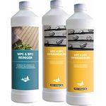 stein-reiniger WPC & BPC Reiniger 1l & Imprägnierung 2l Set, Reinigung & Pflege, Intensivreiniger, Pflegereiniger, materialschonend, schmutz-, öl-, fettabweisend