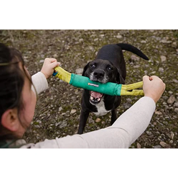 RUFFWEAR Pacific Loop Hundespielzeug, Tauziehen-Trainerspiel, Starkes Seil zum Werfen, Zerren, Kauen für Haustiere, speziell für Hunde entwickelt, robust, interaktiv und sicher, Aurora Teal – Bild 5