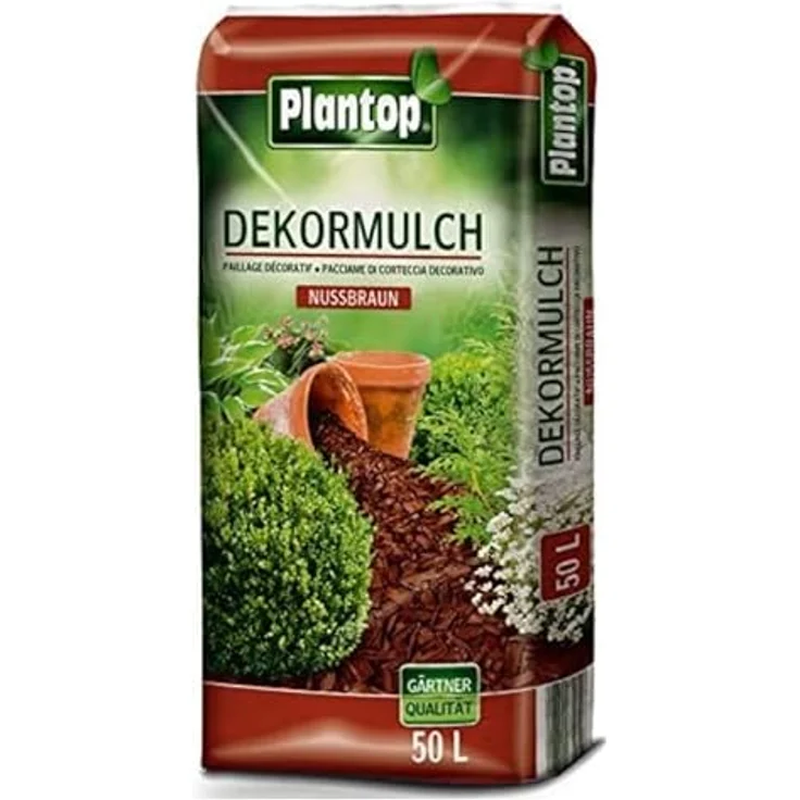 Ziegler Gregor Plößberg Plantop Dekor-Mulch 50l Körnung 10-40mm – Bild 3