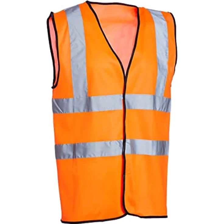 Blackrock Herren-Warnweste, Orange, 3XL – Bild 2