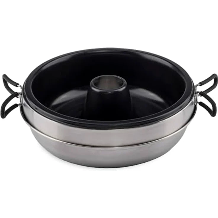 Petromax Feuerstelle Petromax Dimego Camping Backofen Mini-Backofen mit Ober-, Unter- und Seitenhitze, Edelstahl – Bild 4
