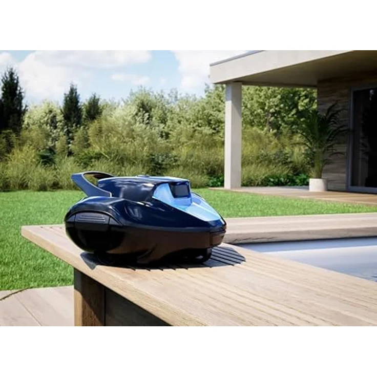 GRE Akku-Pool-Roboter 'RBG90', kabelloser Poolreiniger für Flachpools bis 80 m², 90 Min Laufzeit, leichtes Design, 2 Liter Filtersystem – Bild 7