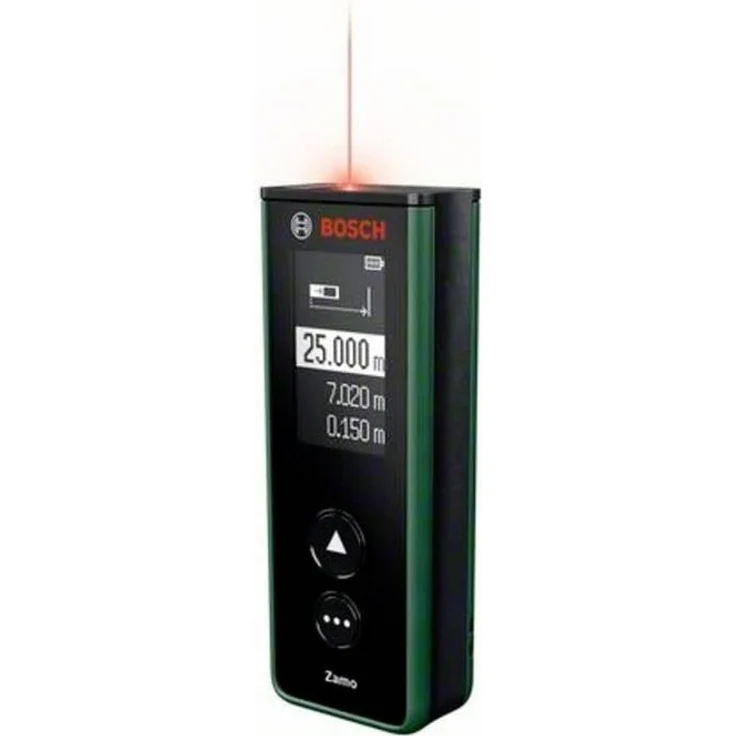 Bosch Home & Garden Entfernungsmesser Digitaler Laser-Entfernungsmesser Zamo 4, 25m Reichweite, USB-C®-Schnittstelle