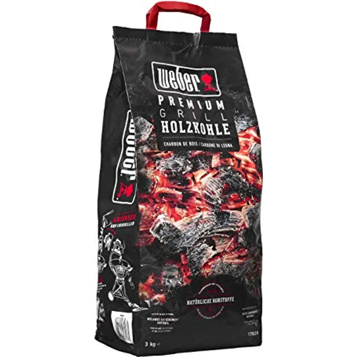 Weber Premium Holzkohle 3 kg – Bild 2