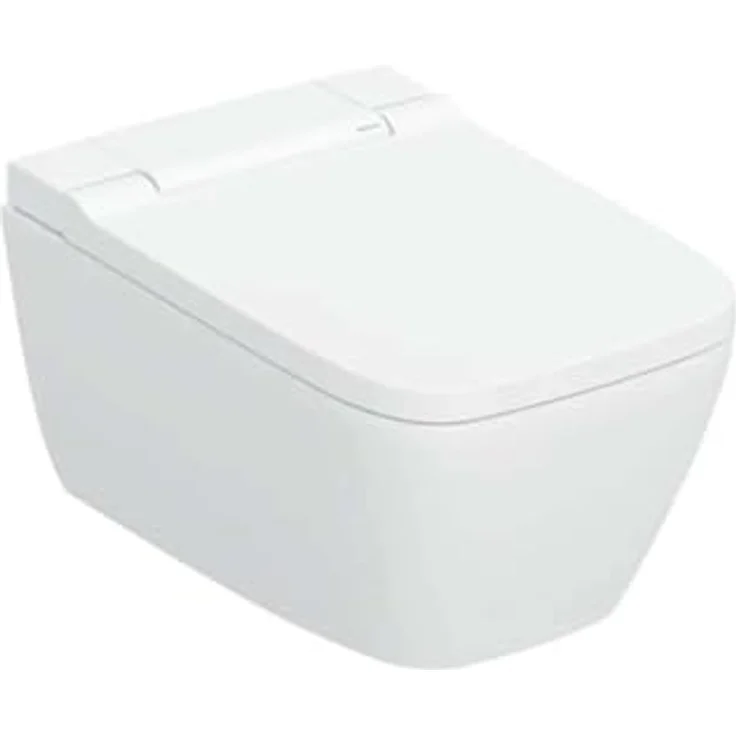Geberit AquaClean Sela Square, Wand-WC Komplettanlage mit TurboFlush, analer und Damendusche, individuell einstellbare Duschfunktionen, mehrere Farboptionen verfügbar – Bild 1