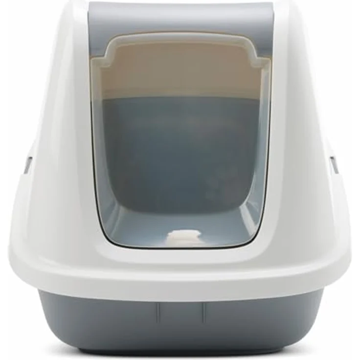 Savic Katzentoilette Nestor Giant, weiss-grau (Katzenklo geschlossen), Katzenklo – Bild 5