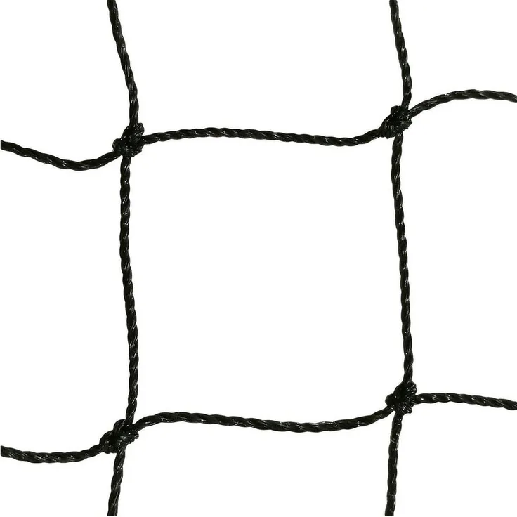 ALLEGRA Katzenschutznetz 3 x 3m, drahtverstärkt und UV-beständig, schwarz