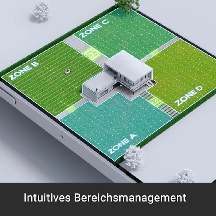 Dreame Intelligent Mähroboter A1, Rasenmäher Roboter, App-Steuerung, OmniSense-Technologie, Intuitives Bereichsmanagement, Intelligente Hindernisvermeidung – Bild 4