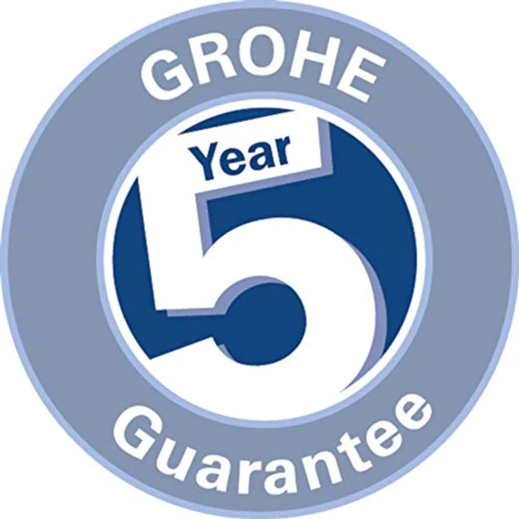 GROHE Einhand-Wannenbatterie BauEdge 23334, inkl. Rückflussverhinderer, Wandmontage, chrom – Bild 3