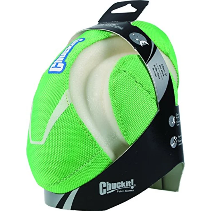 Chuckit! CH32306 Fumble Fetch Max Glow Small, Hunde-Interaktives Spielzeug mit Leuchtfunktion, Nylonoberfläche, 13 x 17,5 cm – Bild 1