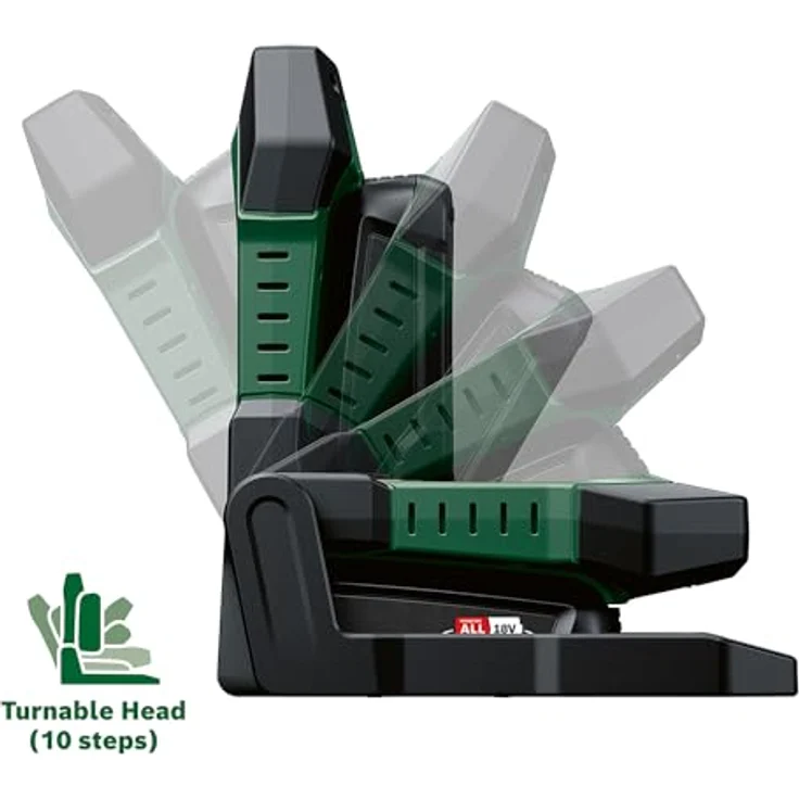 Bosch UniversalWorkLight 18V-2100, Akku-LED-Arbeitsleuchte ohne Akku (max. 2100 Lumen, 3 Helligkeitsstufen, Kopf mit 10 Klapppositionen) – Bild 3
