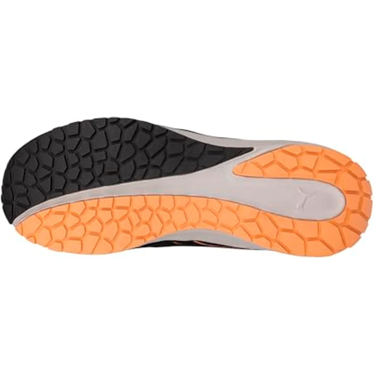 PUMA STEPPER BLK/PEACH MID S3S ESD FO HRO SR, Sicherheitsschuh mit motivierendem Laufprofil und flexibler Anti-Perforation, Schwarz/Pfirsich, Schuhgröße 37 – Bild 5