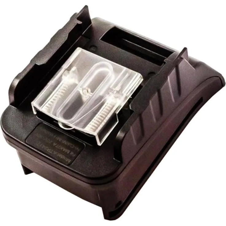 AccuCell Ladeadapter für Makita Akkus B2417, B2420, B2430, BH2420, BH2430, BH2433, nur für Basis-Ladegerät ACH-1130, schwarz