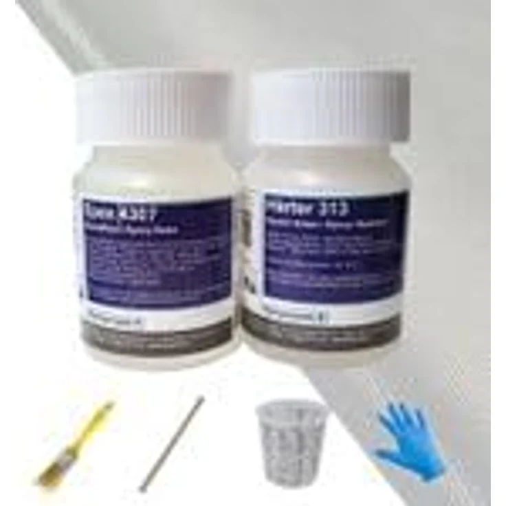 DD Composite Epoxidharz Reparaturset 1,5kg mit 5m² Glasfilamentgewebe, lösemittelfrei, hohe Haftung, für Fahrzeugbau, Modellbau und Kunsthandwerk – Bild 6