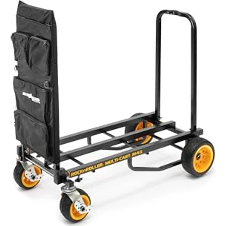 RocknRoller RSA-TAB14, Transportwagen mit 5 Reißverschlusstaschen, 600D-Polyester, abnehmbare Werkzeugbox – Bild 1