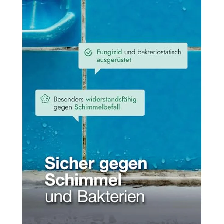 OTTOSEAL  S100 Premium-Sanitär-Silikon/Silicon 300 ml - Grau C02 – Bild 5