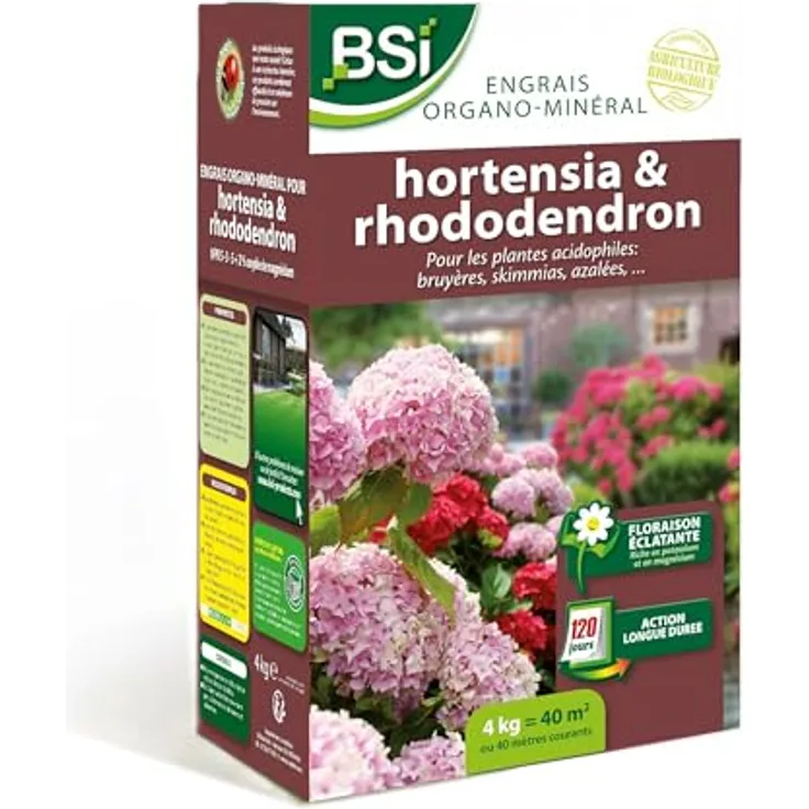 BSi dünger Hortensie / Rhododendron organisch 4 kg
