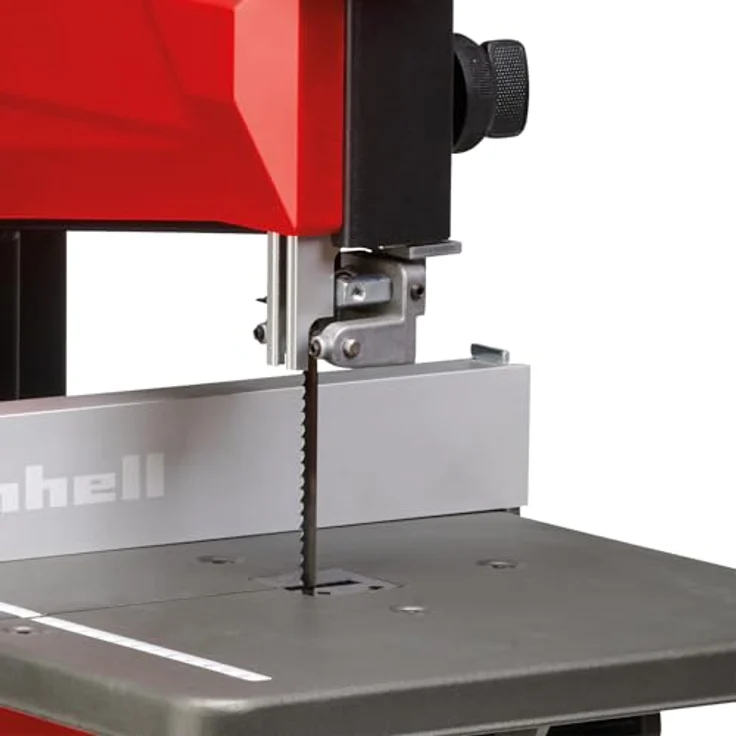 Einhell Bandsäge TC-SB 200 + (300 W, werkzeugloser Sägebandwechsel, Parallelanschlag, Höhenverstellung, robuste Sägebandführung, stufenlos neigbarer Tisch) – Bild 5