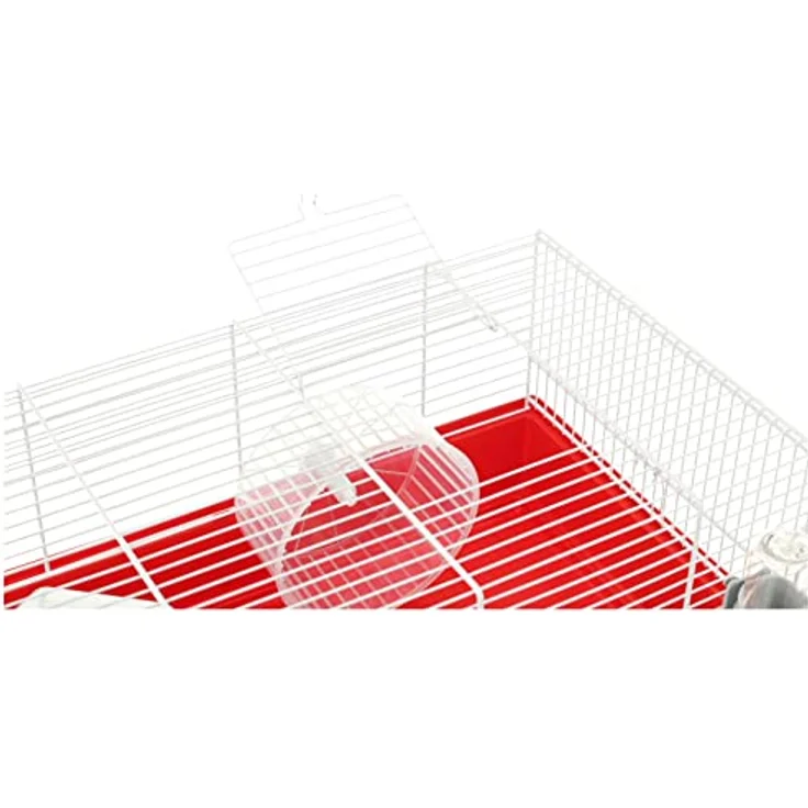 Ferplast Hamsterkäfig, Nagerkäfig CRICETI 9, Kleintierkäfig, Hamsterzubehör inklusive, 46 x 29,5 x h 23 cm. – Bild 4