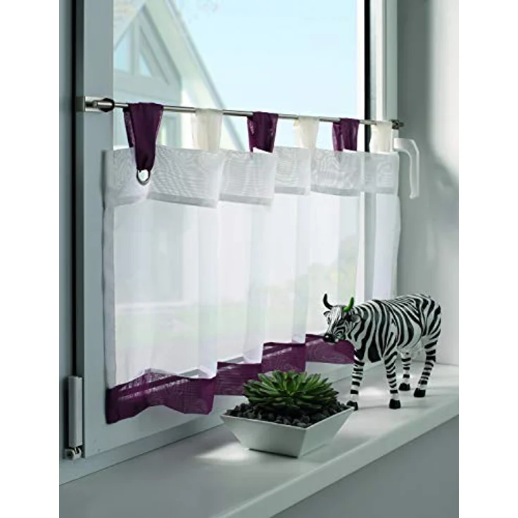 GARDINIA Adapter für Spannvitragen, Für Spannstangen mit Ø 9 mm, Verstellbar von 20-28 mm, 2 Stück, Montage ohne Bohren auf dem Fensterflügel, Metall, Titan – Bild 2