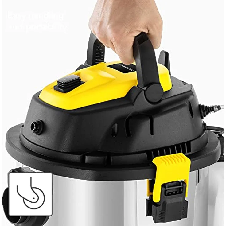 TROTEC Nass-Trocken-Sauger Waschsauger VC 1200W, 4-in-1-Mehrzwecksauger, 1200 W, Nasssaugfunktion Trockensaugfunktion Ausblasfunktion Sprühfunktion - Preisvergleich – Bild 6
