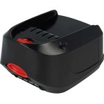 vhbw Akku kompatibel mit Gloria WeedBrush Li-on (2000 mAh, 18 V, Li-Ion) - Hochleistungsakku für chemischen Sprüher, Wiederaufladbar, Lithium-Ionen-Zellen, 36 Wh, Schwarz