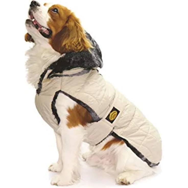 Fashion Dog Steppmantel für Hunde - Beige - 30