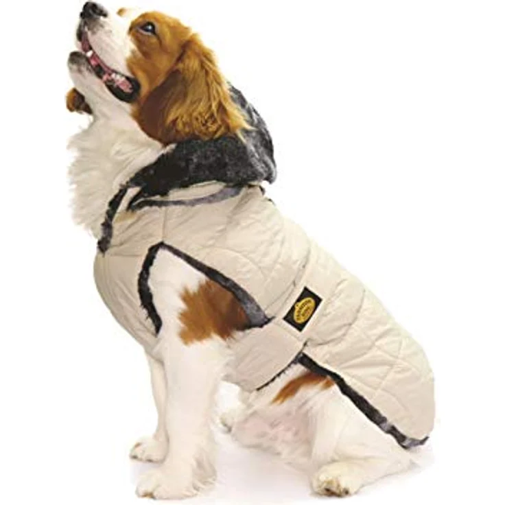 Fashion Dog Steppmantel für Hunde - Beige - 30 – Bild 1
