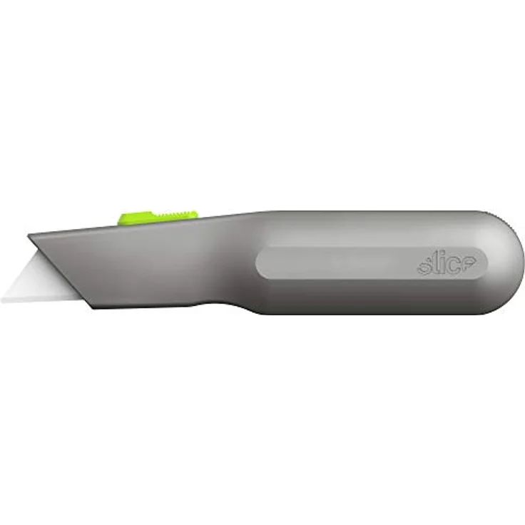 SPG Cuttermesser M, Teppichmesser mit Metallgriff und automatischem Klingenrückzug, 6er Set – Bild 1