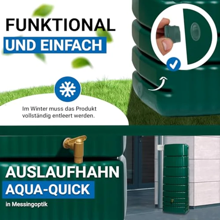 Garantia Wandtank Slim 650 L dunkelgrün - 211804 – Bild 6
