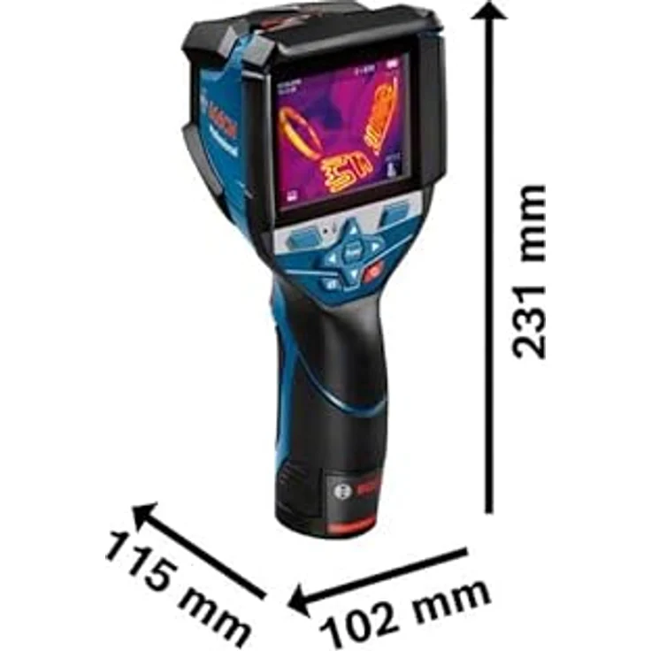 Bosch Professional GTC 600 C Click&Go Wärmebildkamera -20 bis 600°C 9Hz – Bild 3