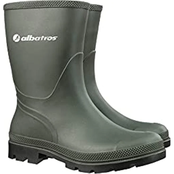 Albatros The Rancher Berufsschuh, Arbeitsschuh mit rutschhemmender PVC-Laufsohle, schwarz – Bild 2