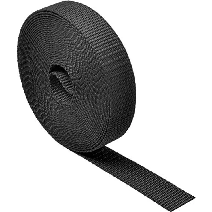 Schellenberg 36007 Rolladengurt 23 mm x 6,0 m System MAXI, Rollladengurt, Gurtband, Rolladenband, schwarz – Bild 3