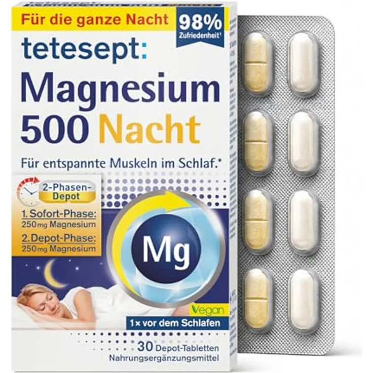 Tetesept Magnes 500 Nacht