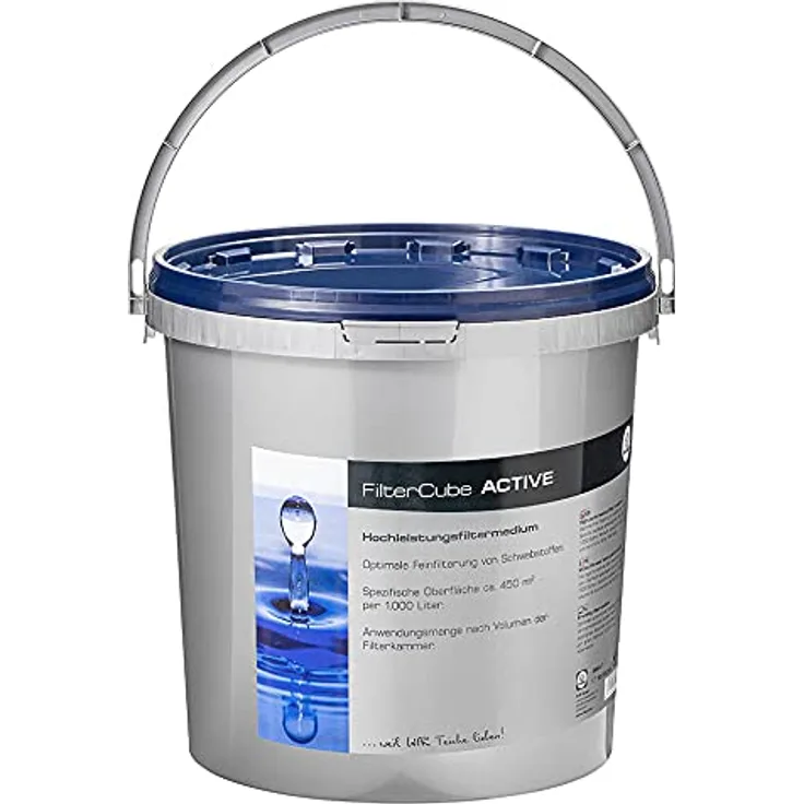 FIAP FilterCube ACTIVE 10.000 ml - Filterwürfel - Biowürfel - PPI 20 ca. 10 Liter Schüttware - Filtermaterial - Teichfilter - Teich - Gartenteich - Schwimmteich - Koiteich