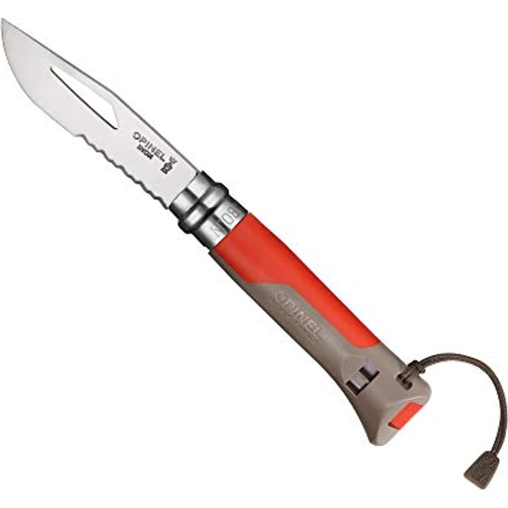 Opinel Taschenmesser No. 08 Outdoor rot – Bild 4