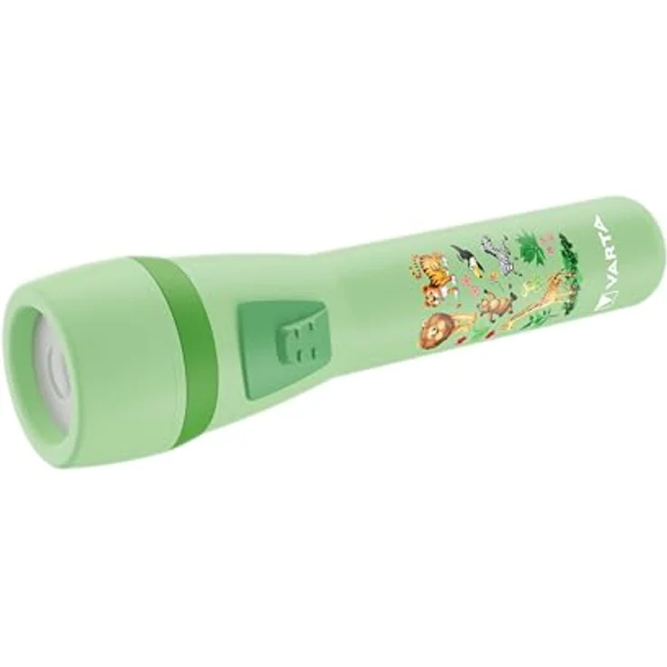 VARTA LED Taschenlampe Kids Flashlight 2AA, Niedliche Kindertaschenlampe mit hohem Sicherheitsstandard, bunt – Bild 2